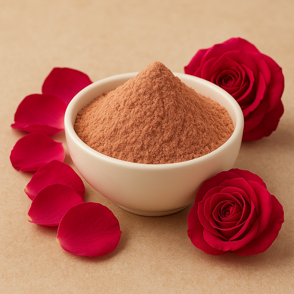 Rose Petal Powder – Glow & Soothe